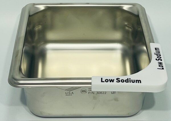 LOW SODIUM - Corner Label for Pans - Image 3