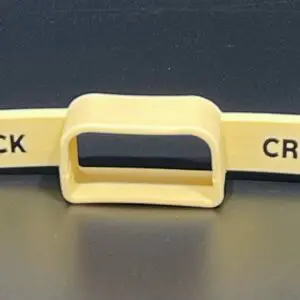 Yellow plastic tool labeled "CRISPY CK".