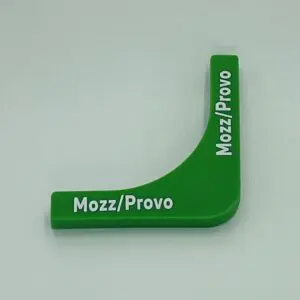 Green Mozz/Provo cheese slicer tool.