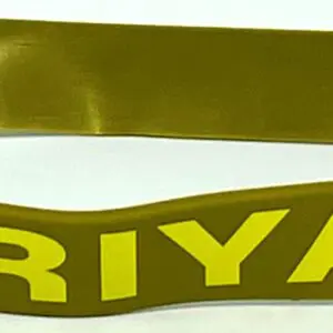 A close up of the name of a person
